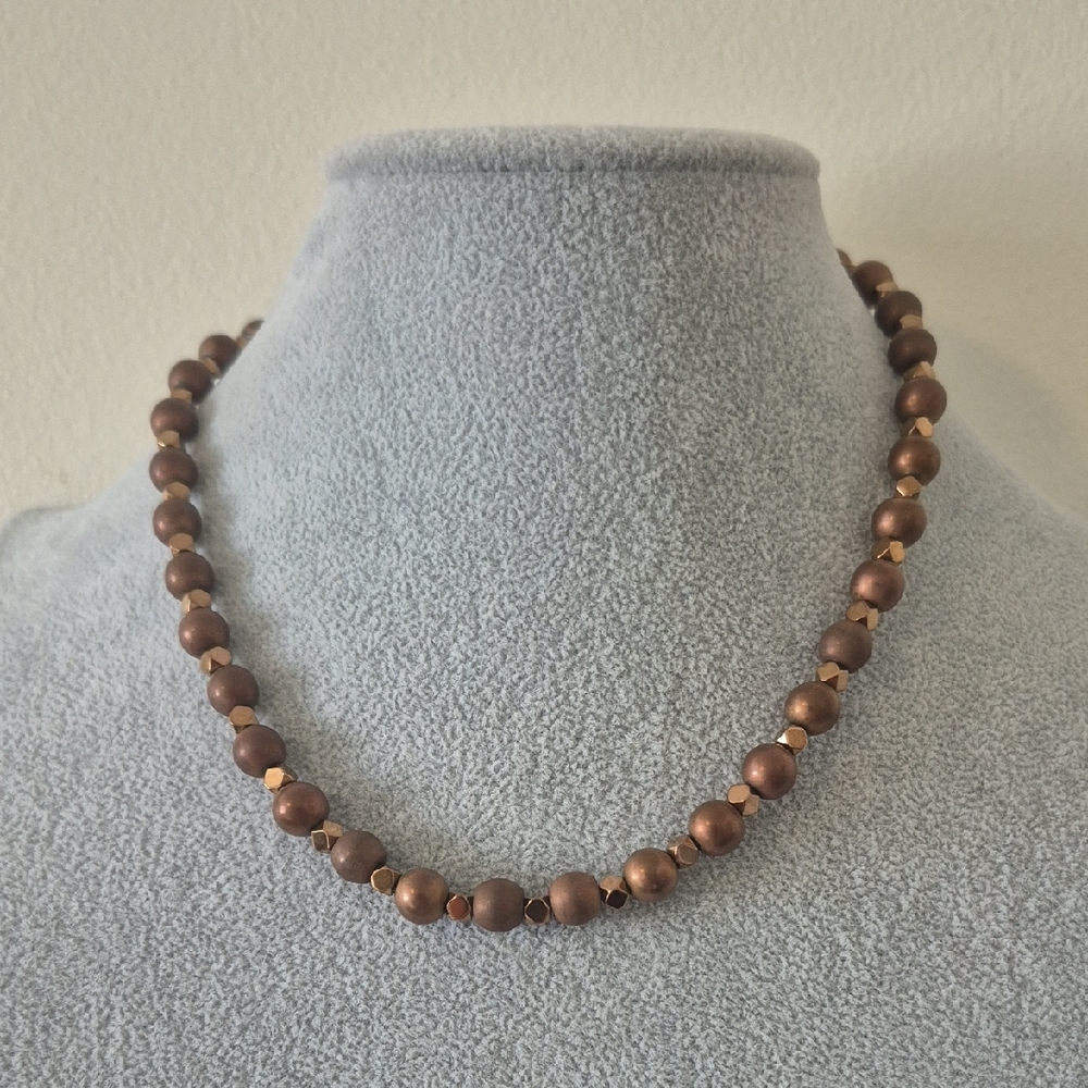 Copper Choker & Matching Braclet